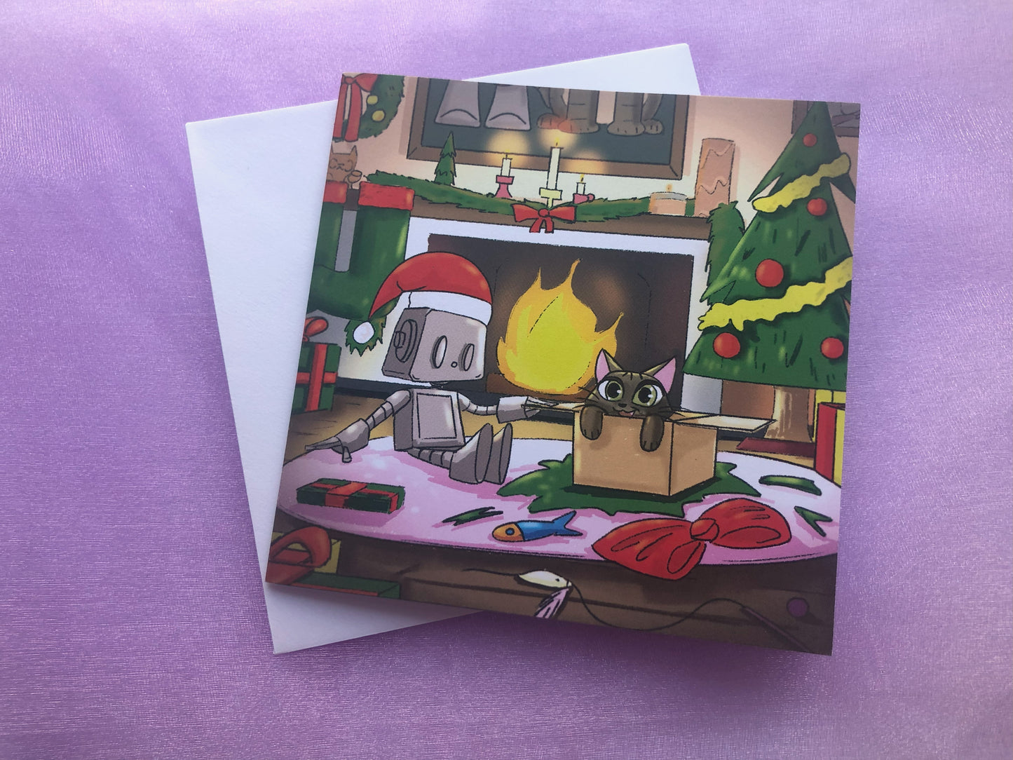 Enzo and Alex Christmas Card 5 pack