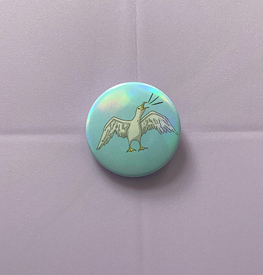 Seagull Holographic Badge