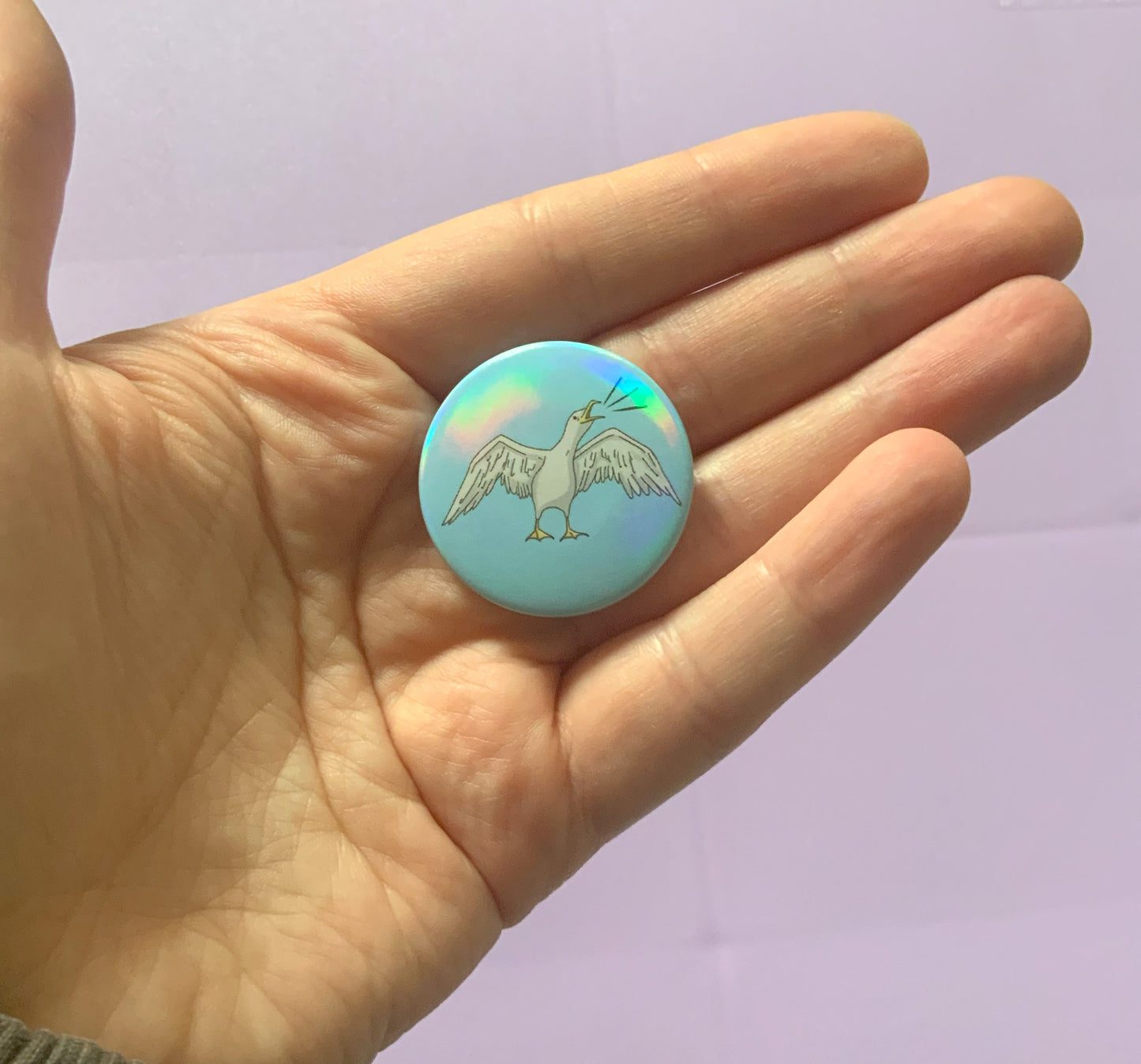 Seagull Holographic Badge